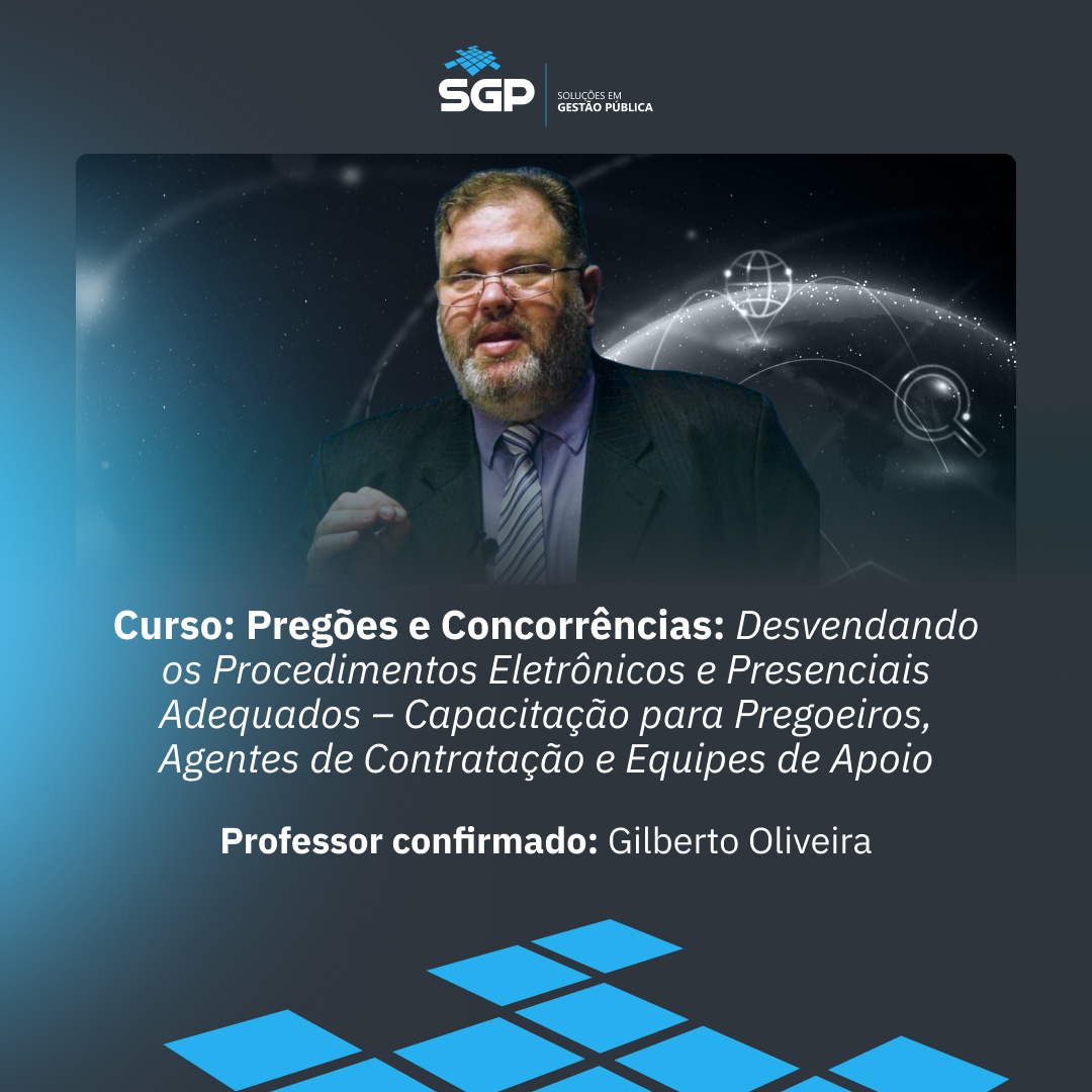 Degustação – Curso Pregões e Concorrências