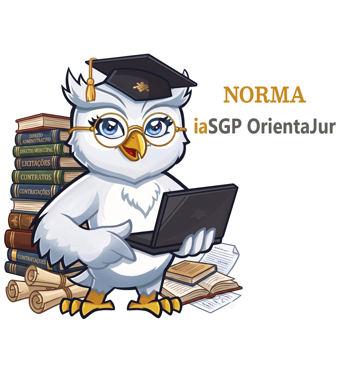 Norma IA (sem fundo) Eisen OrientaJur laranja