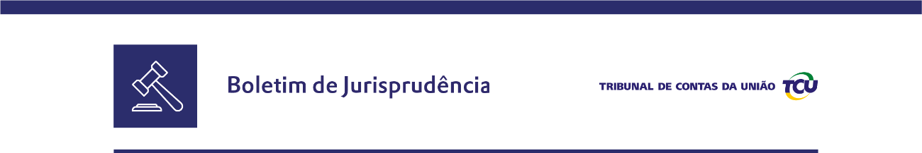BOLETIM DE JURISPRUDÊNCIA DO TCU